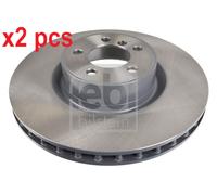 X2 PCS L&R SIDES FRONT BRAKE DISC 108522