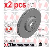ZIMMERMANN 150.3478.32 Brake disc