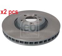 X2 PCS L&R SIDES FRONT BRAKE DISC 171458