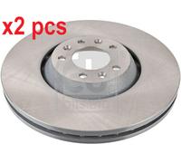 X2 PCS L&R SIDES FRONT BRAKE DISC 175107