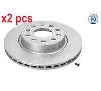X2 PCS L&R SIDES FRONT BRAKE DISC 1835211044PD