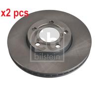 X2 PCS L&R SIDES FRONT BRAKE DISC 18392