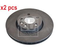 X2 PCS L&R SIDES FRONT BRAKE DISC 21941