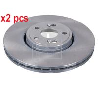 X2 PCS L&R SIDES FRONT BRAKE DISC 24311