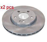 X2 PCS L&R SIDES FRONT BRAKE DISC 24749