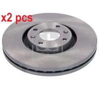 X2 PCS L&R SIDES FRONT BRAKE DISC 30402