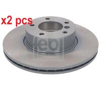 X2 PCS L&R SIDES FRONT BRAKE DISC 30541