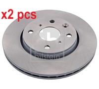 X2 PCS L&R SIDES FRONT BRAKE DISC 30636
