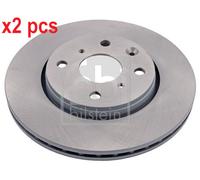 X2 PCS L&R SIDES FRONT BRAKE DISC 30636