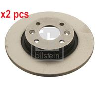 X2 PCS L&R SIDES FRONT BRAKE DISC 30652