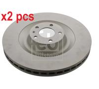 X2 PCS L&R SIDES FRONT BRAKE DISC 38359