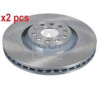 X2 PCS L&R SIDES FRONT BRAKE DISC 39129