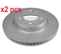 X2 PCS L&R SIDES FRONT BRAKE DISC 43844