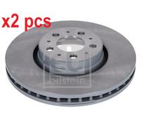 X2 PCS L&R SIDES FRONT BRAKE DISC 43926