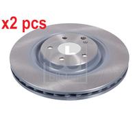 X2 PCS L&R SIDES FRONT BRAKE DISC 43982