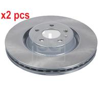 X2 PCS L&R SIDES FRONT BRAKE DISC 44039