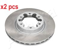 X2 PCS L&R SIDES FRONT BRAKE DISC 60-01-105C