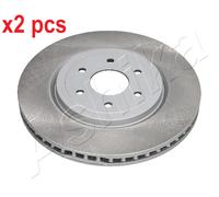 X2 PCS L&R SIDES FRONT BRAKE DISC 60-01-109C