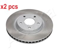 X2 PCS L&R SIDES FRONT BRAKE DISC 60-01-157C