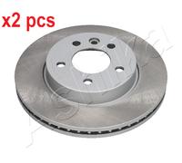 X2 PCS L&R SIDES FRONT BRAKE DISC 60000948C
