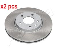 X2 PCS L&R SIDES FRONT BRAKE DISC 600WW16C