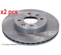 X2 PCS L&R SIDES FRONT BRAKE DISC ADG043177
