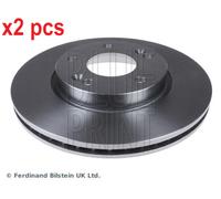 X2 PCS L&R SIDES FRONT BRAKE DISC ADG043193