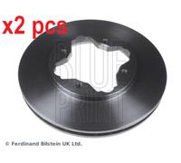 X2 PCS L&R SIDES FRONT BRAKE DISC ADH24333