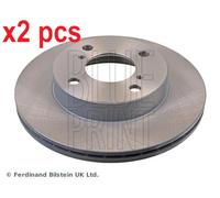 X2 PCS L&R SIDES FRONT BRAKE DISC ADK84319