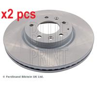X2 PCS L&R SIDES FRONT BRAKE DISC ADM543109
