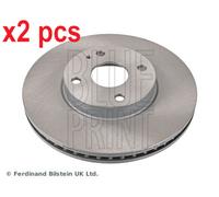 X2 PCS L&R SIDES FRONT BRAKE DISC ADM543136