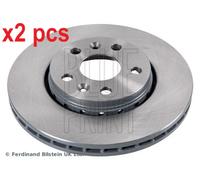 X2 PCS L&R SIDES FRONT BRAKE DISC ADR164306