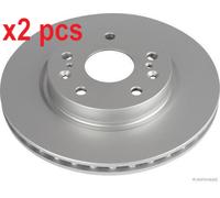 X2 PCS L&R SIDES FRONT BRAKE DISC J3308033