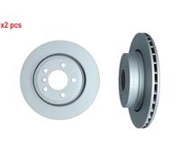 X2 PCS L&R SIDES FRONT FITS BMW X3 2.0 I BRAKE DISC 1032594 KAMOKA