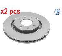 Front Brake Disc for Citroen Peugeot:BERLINGO,XSARA,PARTNER,DS3,C3 II 2,208,207