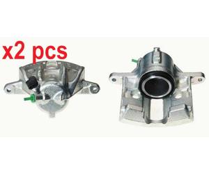X2 PCS L&R SIDES FRONT FITS CITROËN BRAKE CALIPER 342628 BUDWEG CALIPER