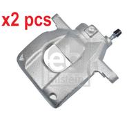 X2 PCS L&R SIDES FRONT FITS CITROËN C1 1.0 BRAKE CALIPER 182253 FEBI BILSTEIN