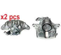 X2 PCS L&R SIDES FRONT FITS CITROËN C5 I BRAKE CALIPER 343320 BUDWEG CALIPER