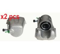 X2 PCS L&R SIDES FRONT FITS FOR FIAT PANDA BRAKE CALIPER 341810 BUDWEG CALIPER