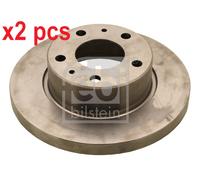 X2 PCS L&R SIDES FRONT FITS FOR IVECO DAILY III BRAKE DISC 17415 FEBI BILSTEIN