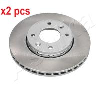 2x New Brake Disc for KIA:CARENS II MPV,X-TREK II MPV,CARENS Mk II MPV