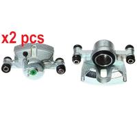 X2 PCS L&R SIDES FRONT FITS KIA PICANTO I BRAKE CALIPER 343458 BUDWEG CALIPER