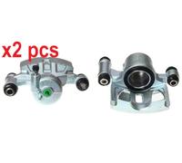 X2 PCS L&R SIDES FRONT FITS KIA PICANTO II BRAKE CALIPER 344786 BUDWEG CALIPER