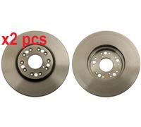 X2 PCS L&R SIDES FRONT FITS LEXUS GS 300 BRAKE DISC DF4182S TRW
