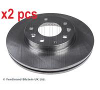 X2 PCS L&R SIDES FRONT FITS MAZDA 6 STATION WAGON BRAKE DISC ADM54359 BLUE PRINT