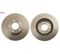 X2 PCS L&R SIDES FRONT FITS MAZDA MX-5 MK III 1.8 BRAKE DISC DF6068 TRW
