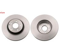 X2 PCS L&R SIDES FRONT FITS MERCEDES-BENZ C-CLASS C 300 BRAKE DISC DF6195S TRW
