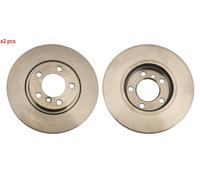 X2 PCS L&R SIDES FRONT FITS MINI MINI COUNTRYMAN COOPER S BRAKE DISC DF6119S TRW