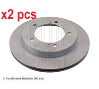 Blue Print Brake Disc ADK84342, Front Coated, Internally Vented, Fits Suzuki Jimny