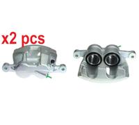 X2 PCS L&R SIDES FRONT FITS VW AMAROK 2.0 BRAKE CALIPER 344585 BUDWEG CALIPER